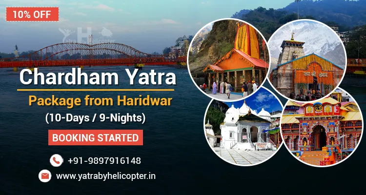 Chardham Yatra Package from Haridwar