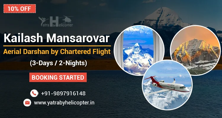 3 Days Kailash Mansarovar Aerial Darshan by Chartered Flight