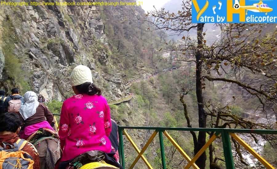 Treking Path for Yamunotri Temple