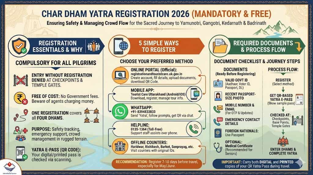 Char Dham Yatra Registration