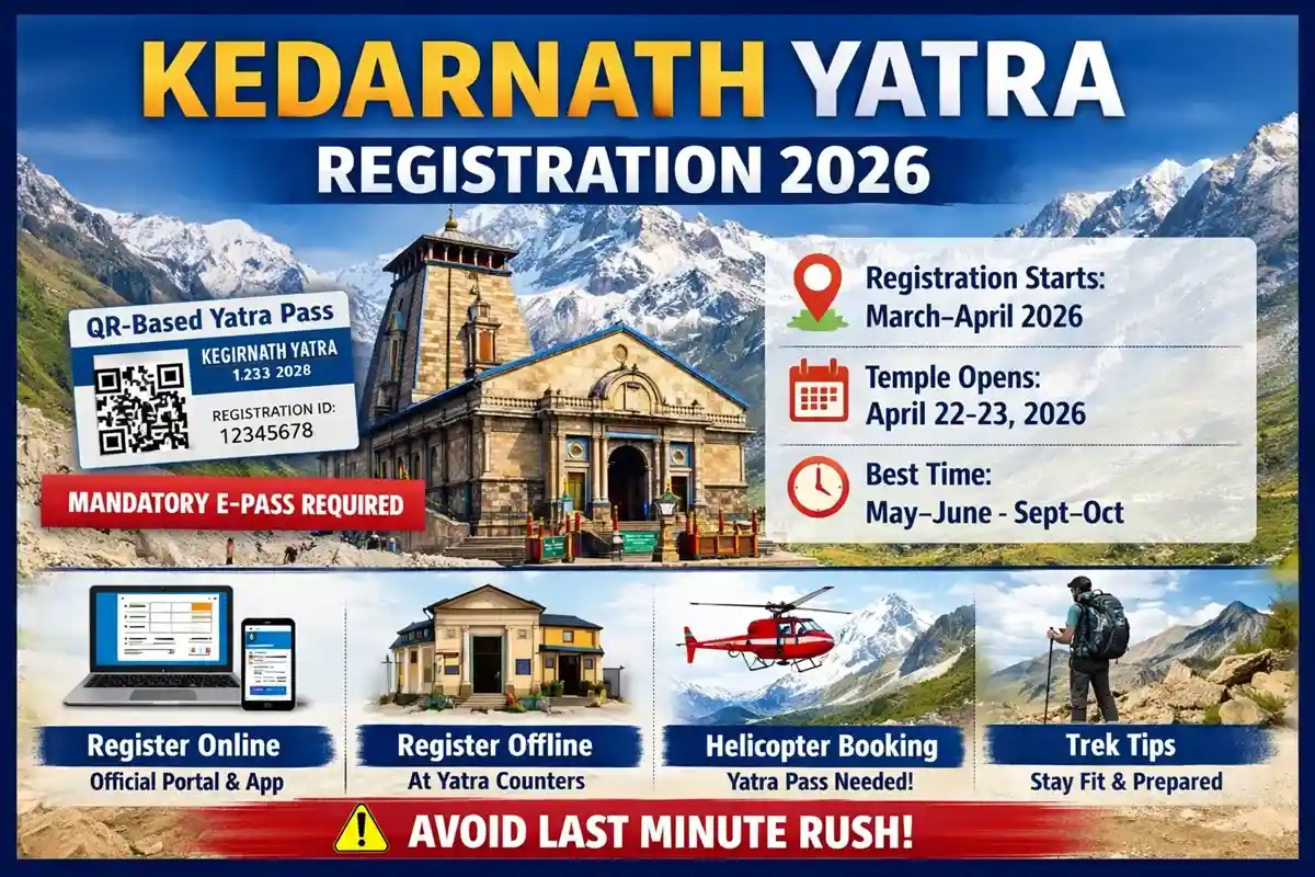 Kedarnath Yatra Registration
