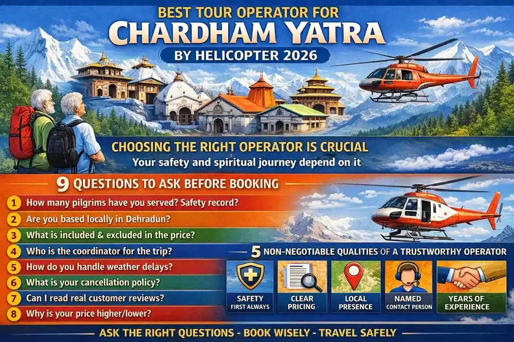 Best Tour Operator for Chardham Yatra by Helicopter