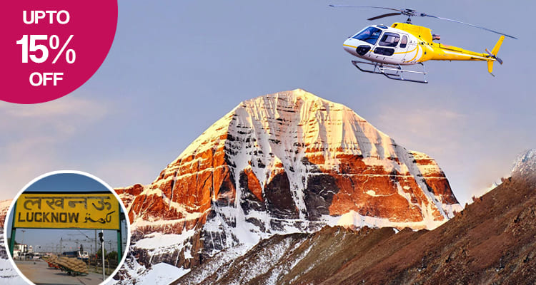 Kailash Mansarovar Yatra by Helicopter via Lucknow